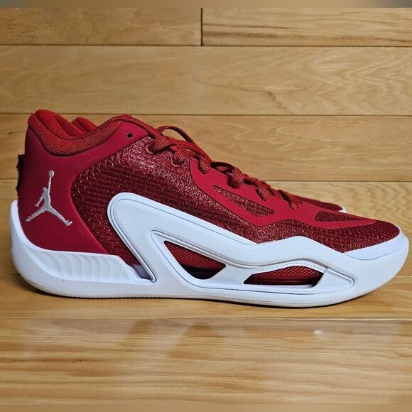 Jordan Tatum 1 TB Red White Mens Basketball Shoe FB2863-600 jayson - Picture 1 of 13